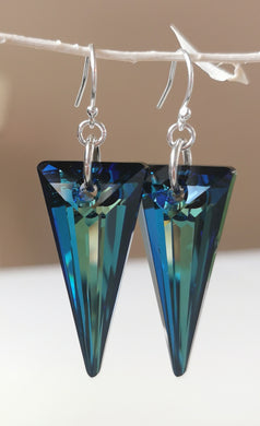 Korvakorut Swarovskin kristalleilla