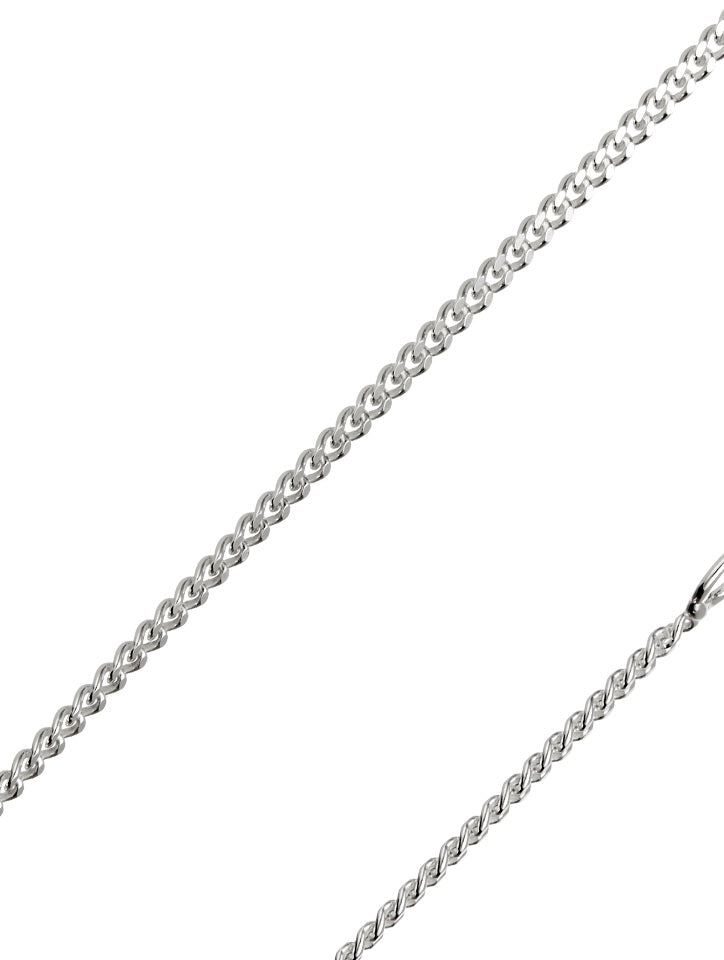 Panssariketju 925-sterlinghopeaa, 2,0 mm