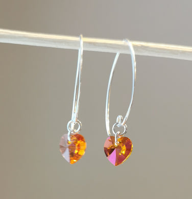 Korvakorut Swarovskin kristalleilla